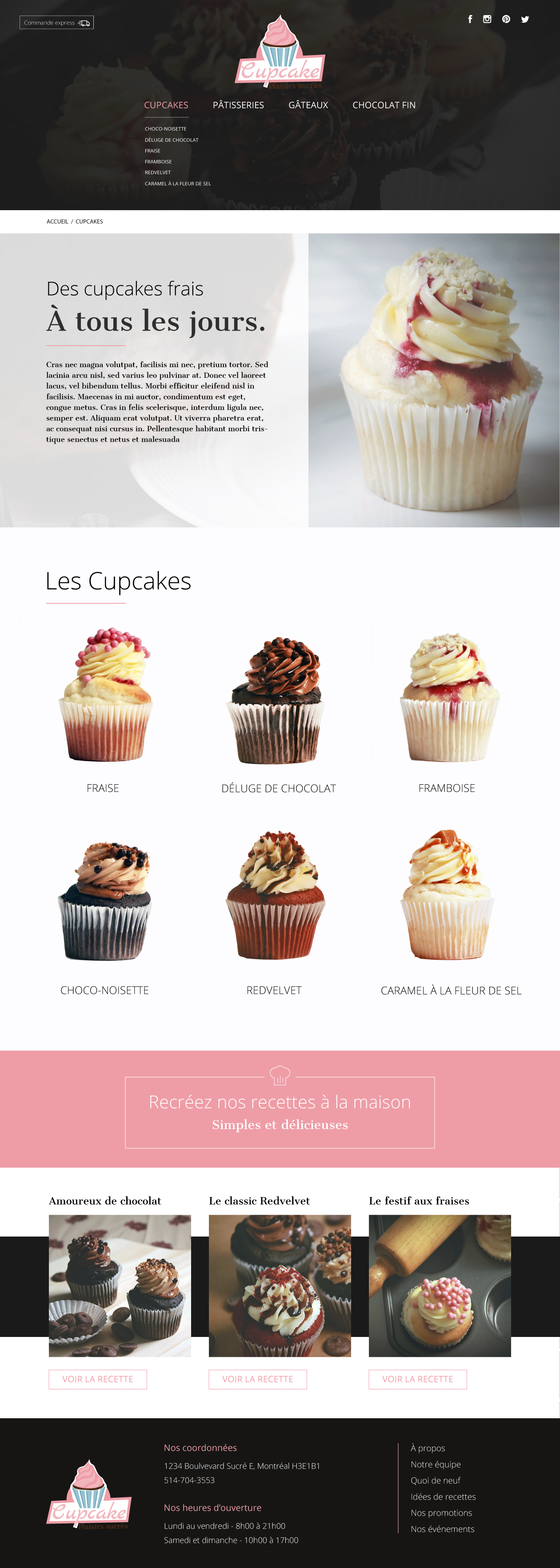 Cupcake Liste